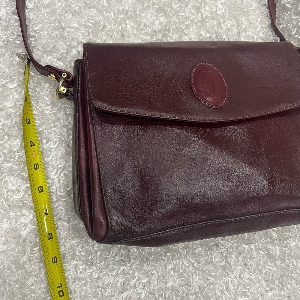CARTIER Leather Shoulder Bag - Picture 6 of 11